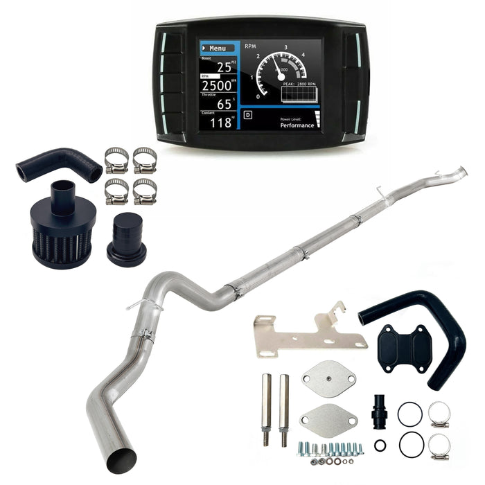 2010-2012 6.7L Ram Cummins 4" DPF/DEF/EGR/CCV Delete All-in-One Kit