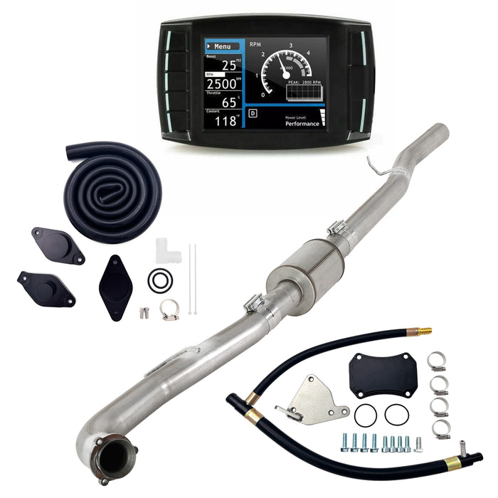 Seguler 2015.5-2016 6.6L Duramax 4" DPF/DEF/EGR/CCV Delete  All-in-One Kit