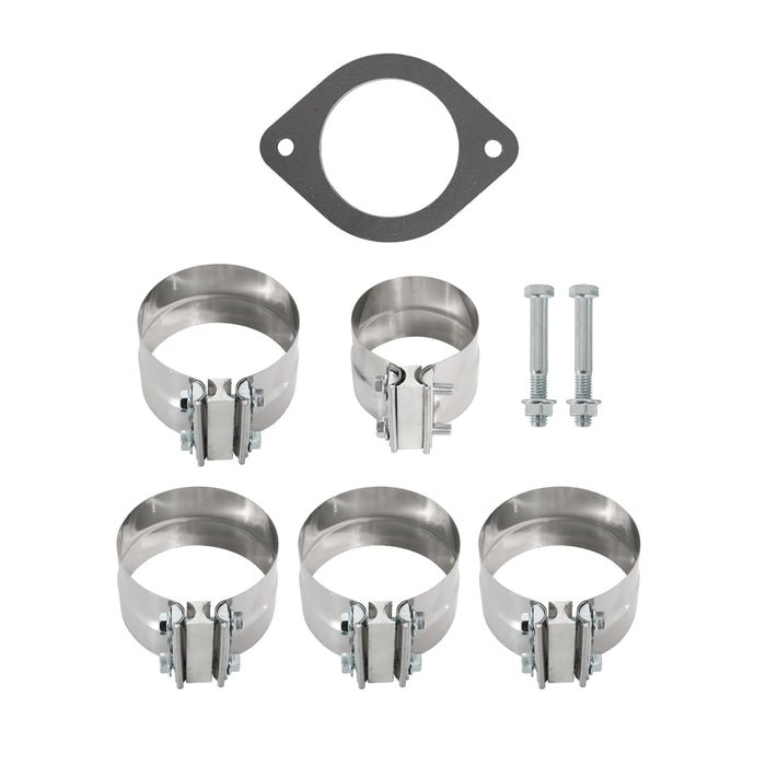 Seguler 5" Dp-Back DPF Delete Pipe for 2011-2022 6.7L Ford Powerstroke (With Muffler)