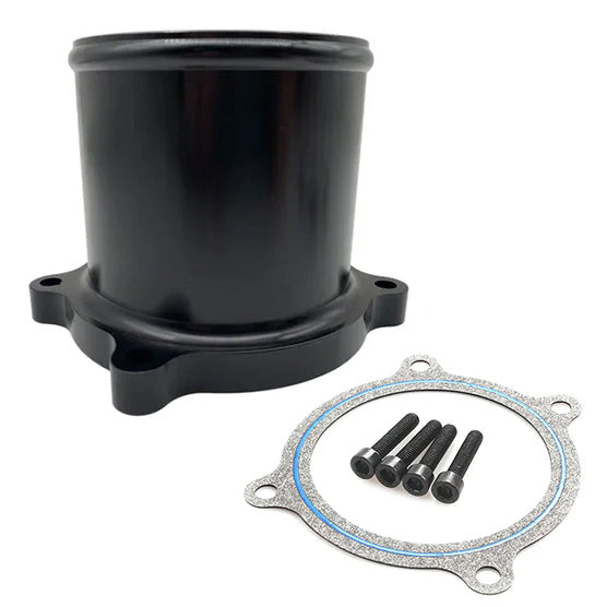 Seguler 4" DPF Delete Race Pipe EGR Delete Kit for 2007.5-2009 6.7L Ram Cummins