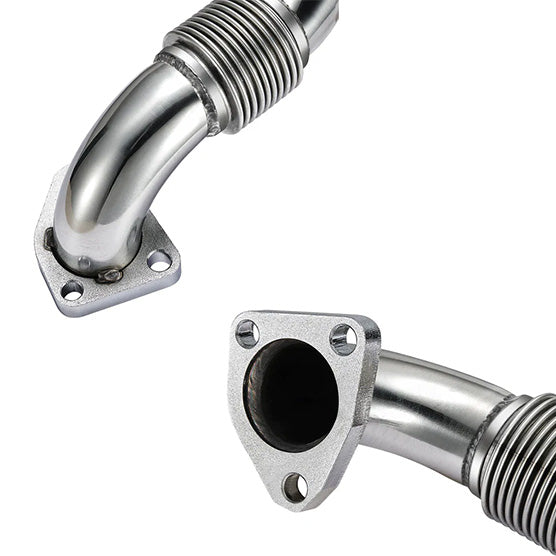 Seguler Up-Pipe & 3" Downpipe Exhaust & CCV Reroute Kit for 2004.5-2010 6.6L Duramax
