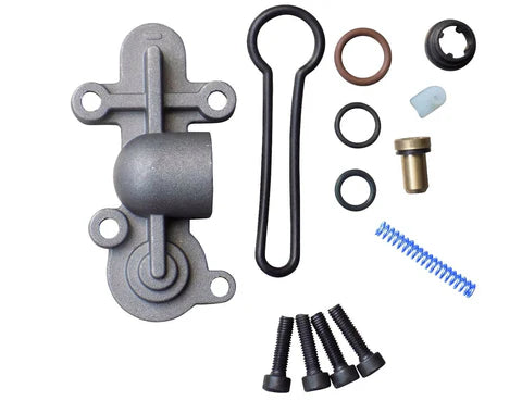 For 2003-2007 6.0L Ford F250 F350 F450 F550 Powerstroke Engine Fuel Pressure Regulator Blue Spring Kit