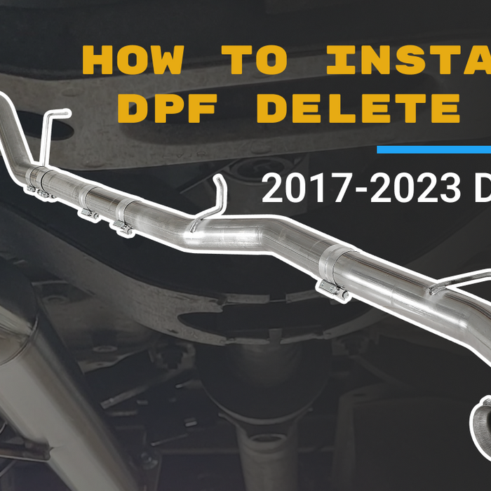 DPF Delete Pipe Install: 2017-2023 Duramax Step-by-Step