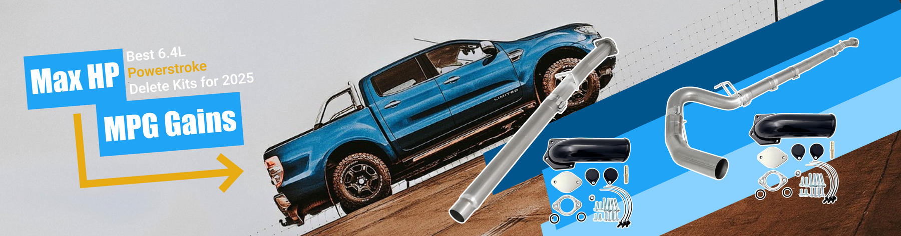 Best 6.4L Powerstroke Delete Kits for 2025 – Max HP & MPG Gains