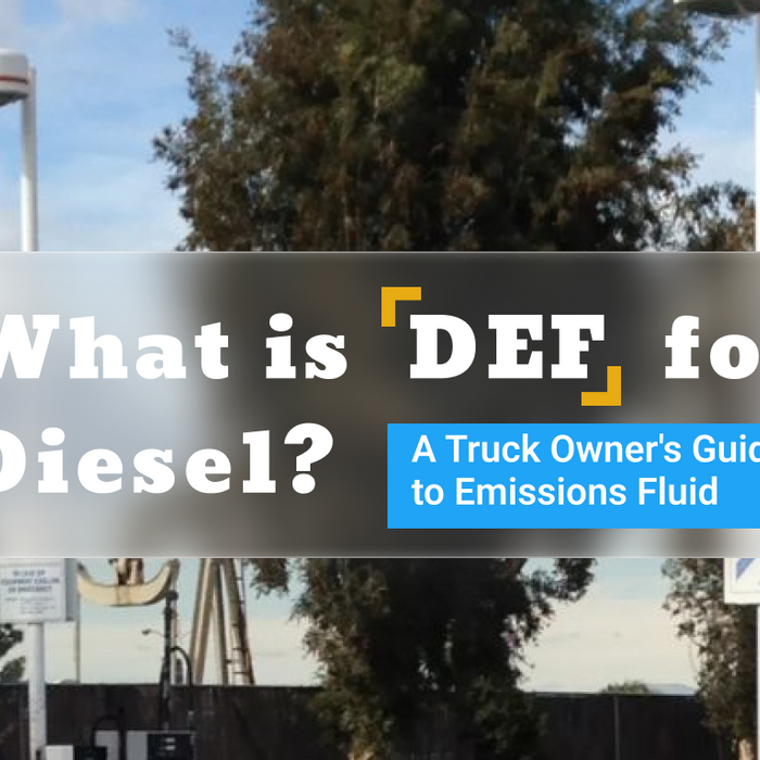 What is DEF for Diesel? A Truck Owner's Guide to Emissions Fluid