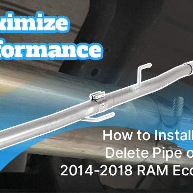 2014-2018 Ram EcoDiesel DPF Delete Pipe Install