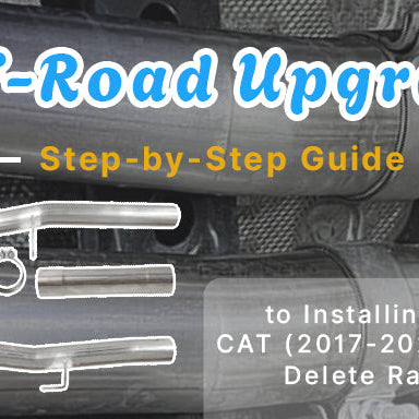 Off-Road Upgrade: Step-by-Step Guide to Installing DPF & CAT (2017-2023 L5P) Delete Race Pipe