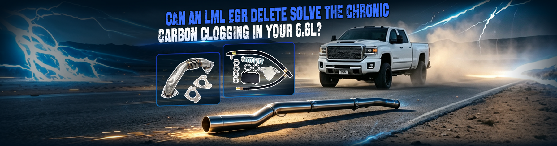Can an LML EGR delete solve the chronic carbon clogging in your 6.6L?