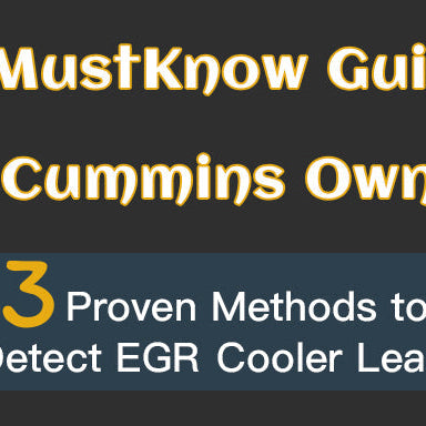 How to Detect EGR Cooler Leaks: 3 Proven Tests (Cummins)