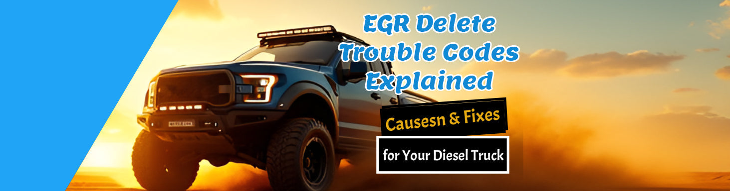 EGR Delete Trouble Codes Explained: Causes & Fixes for Your Diesel Truck