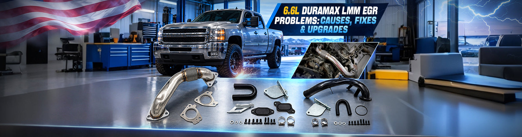 6.6L Duramax LMM EGR Problems: Causes, Fixes & Upgrades