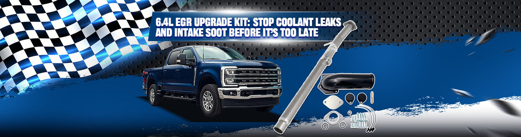 6.4L EGR Delete Kit: Stop Coolant Leaks and Intake Soot Before It’s Too Late