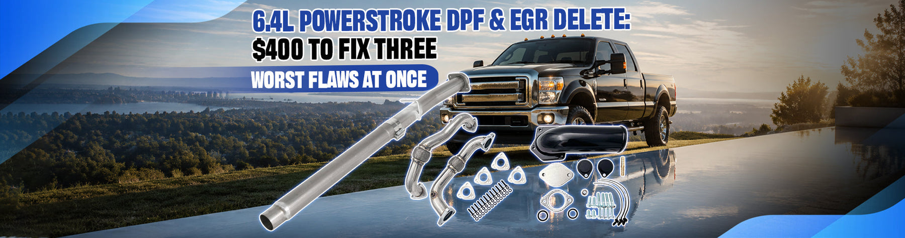 6.4L Powerstroke DPF & EGR Delete: $400 to Fix Three Worst Flaws at Once