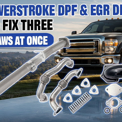 6.4L Powerstroke DPF & EGR Delete: $400 to Fix Three Worst Flaws at Once