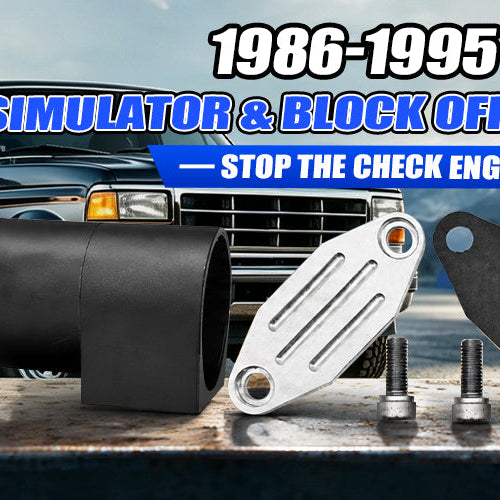 1986-1995 Ford EGR Simulator & Block Off Plate — Stop the Check Engine Light