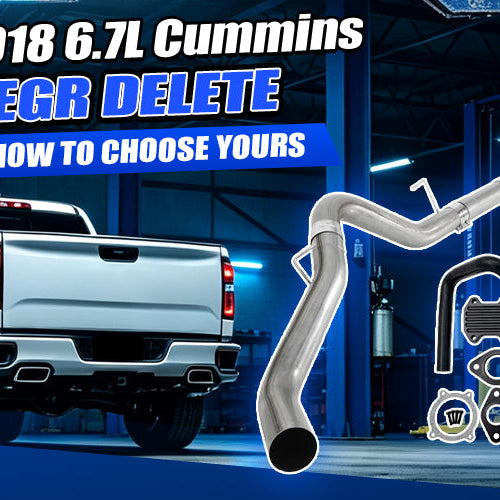 2013-2018 6.7L Cummins DPF & EGR Delete: 4" or 5" — How to Choose Yours