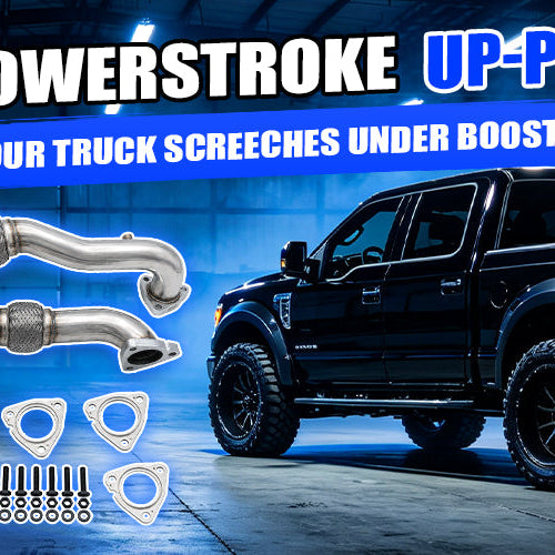 6.4L Powerstroke Up-Pipe — Why Your Truck Screeches Under Boost