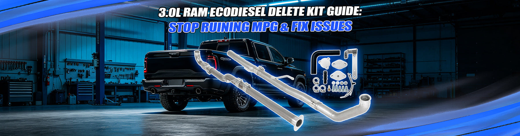 3.0L Ram EcoDiesel Delete Kit Guide: Stop Ruining MPG & Fix Issues