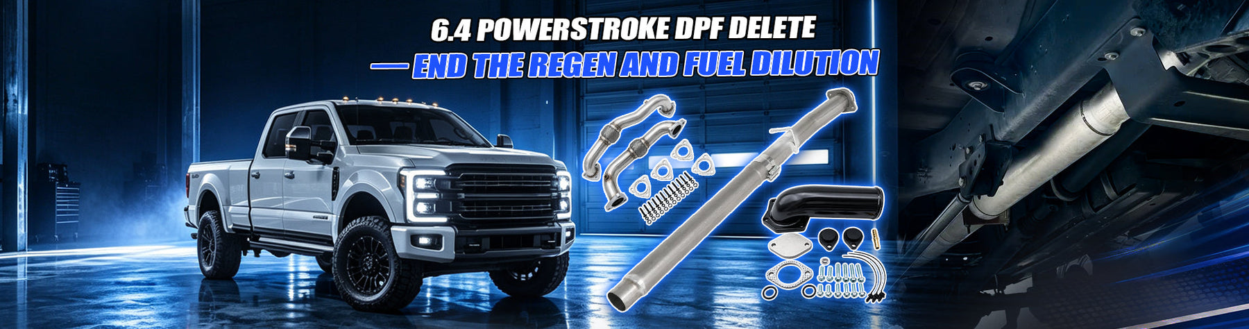 6.4L Powerstroke DPF Delete — End the Regen and Fuel Dilution