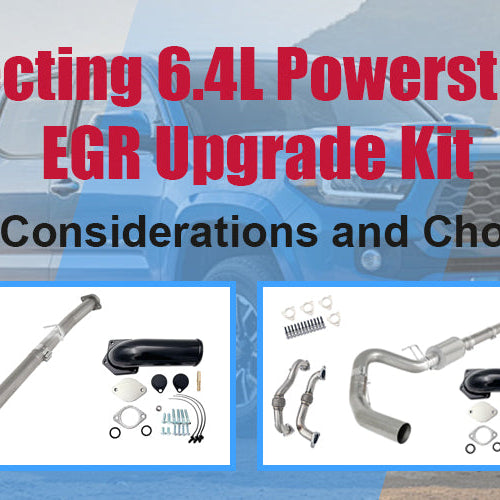 Selecting 6.4L Powerstroke EGR Delete Kit: Key Considerations and Choices
