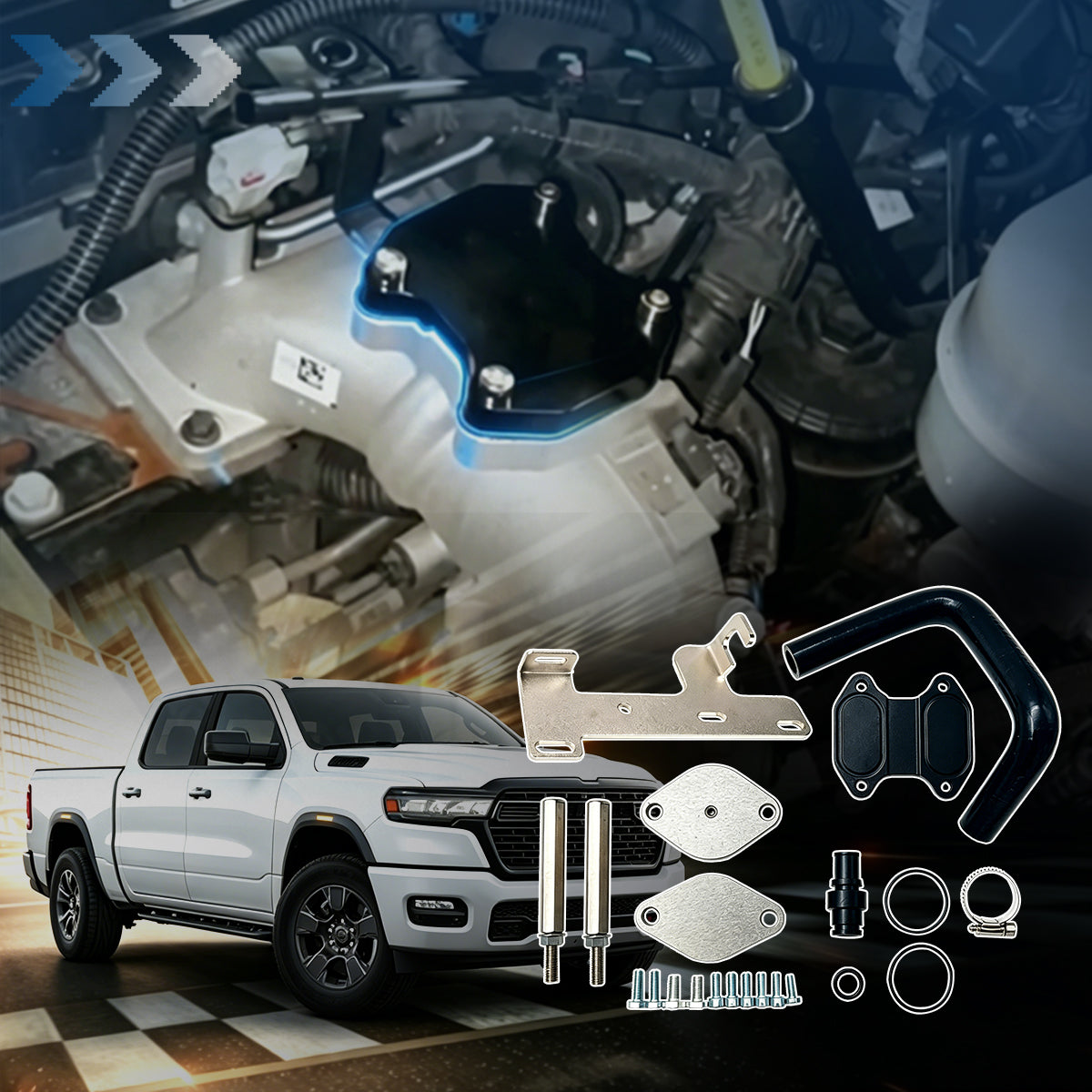 2010-2025 6.7L Cummins EGR Delete Kit — Ram 2500/3500