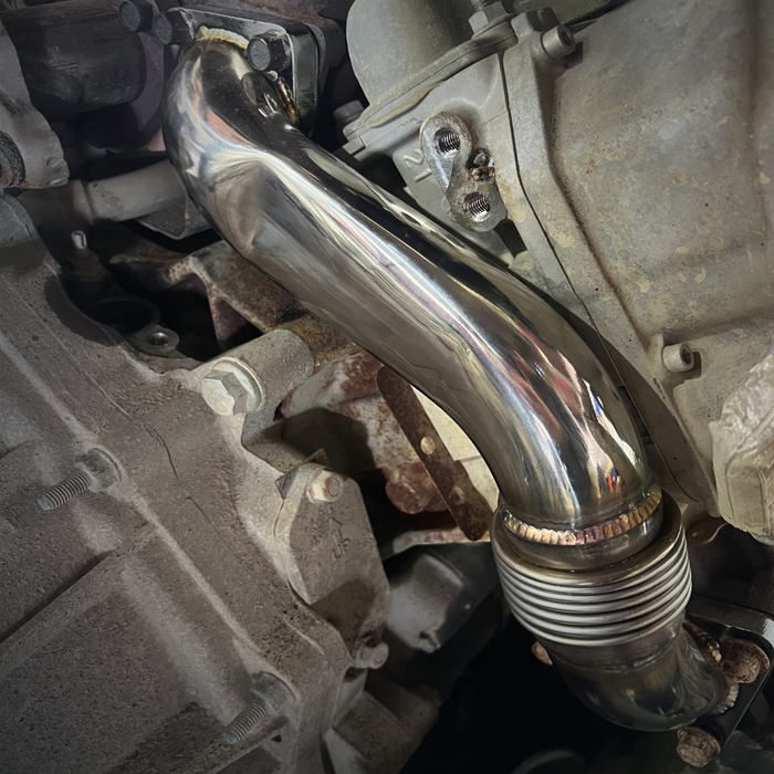 Seguler 2004.5-2010 6.6L Duramax Passenger Side Up-Pipe & 3" Downpipe Exhaust