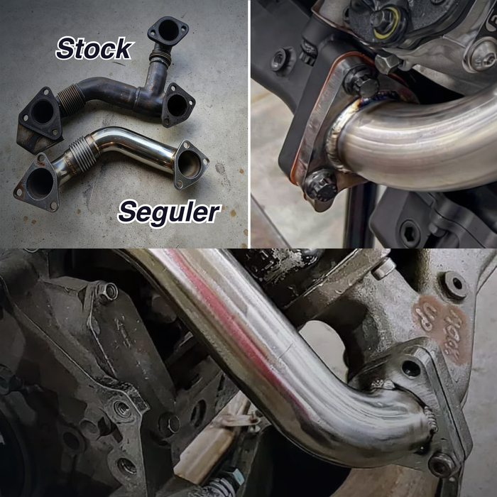 Seguler 2007.5-2010 6.6L Chevy GMC LMM Duramax Passenger Up Pipe & EGR Valve Cooler Delete Kit