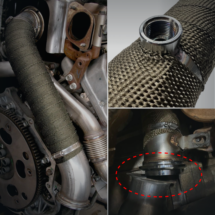 Seguler 2011-2015.5 Chevy/GMC 6.6L Duramax LML Turbo Diesel 3Inch Downpipe Exhaust