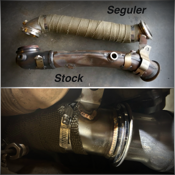 Seguler 2011-2015.5 Chevy/GMC 6.6L Duramax LML Turbo Diesel 3Inch Downpipe Exhaust