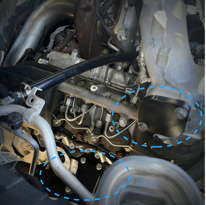 Removing EGR can make the engine cleaner.
