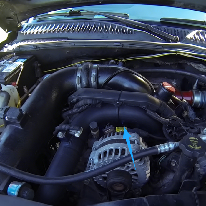 For 2007-2010 6.6L Duramax LMM EGR Delete Kit High Flow Intake Elbow Pipe Tube