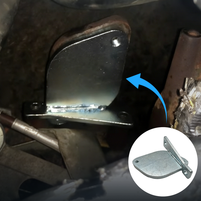 For 2007-2010 6.6L Duramax LMM EGR Delete Kit High Flow Intake Elbow Pipe Tube