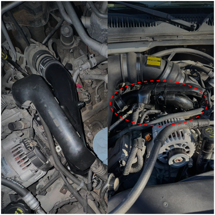 For 2004-2005 6.6L Chevy GMC Duramax LLY Diesel EGR Delete Kit