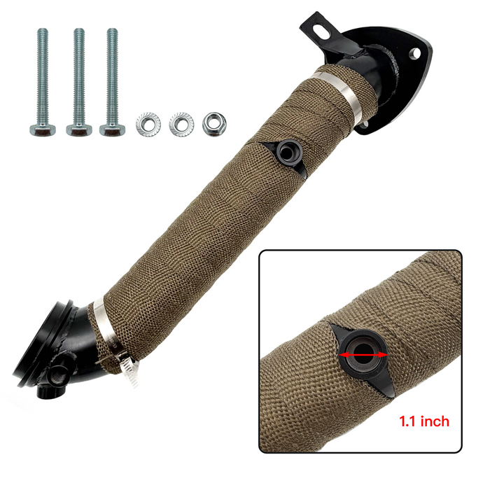 Seguler 2015-2016 6.6L LML Duramax Diese 3 inch Downpipe Exhaust