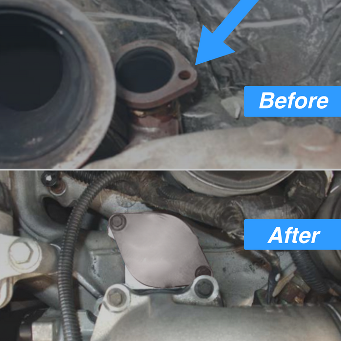 Seguler 2003-2007 6.0L Ford Powerstroke Diesel EGR Cooler Delete Kit