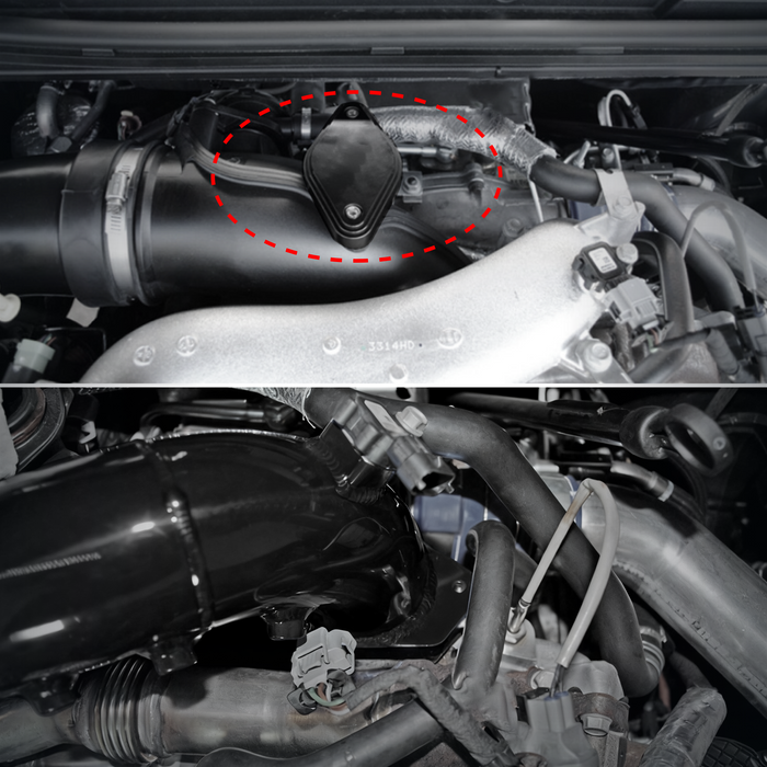 For 2011-2015 6.6L GMC Chevrolet  Duramax LML Diesel Intake Elbow Bridge Kit