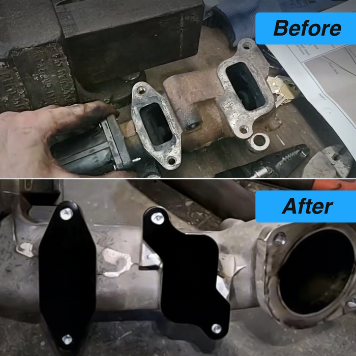 For 2004-2005 6.6L Chevy GMC Duramax LLY Diesel EGR Delete Kit