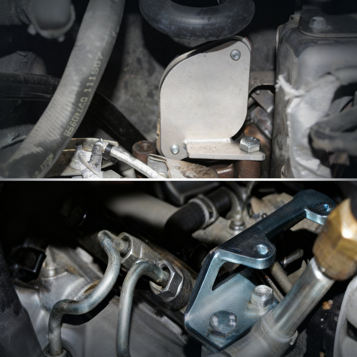 For 2007-2010 6.6L Chevy GMC  LMM Duramax EGR Valve Cooler Delete Kit Fit