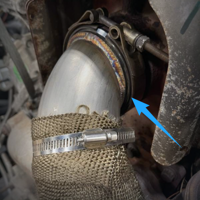 Seguler 2017-2023 6.6L Chevy L5P Duramax Diesel 3.5" Downpipe Exhaust