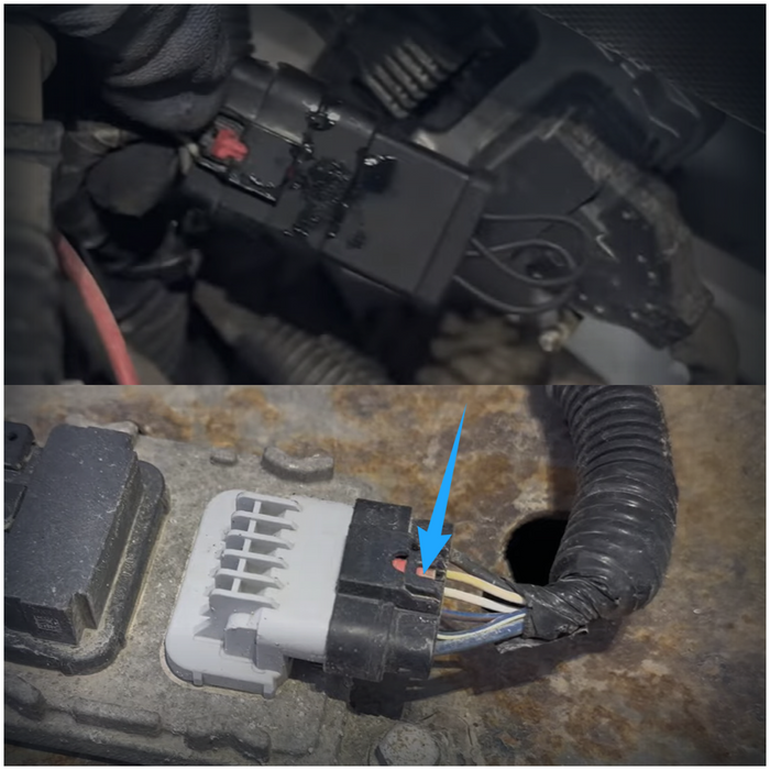 Seguler 2017-2019 L5P Duramax Diesel 4pcs L5P Can Bus Plugs Connector Replacement