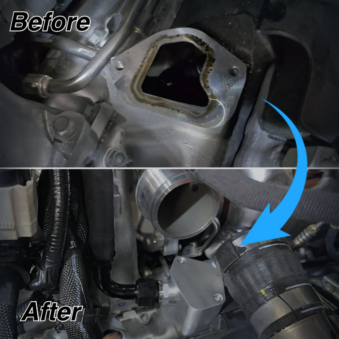 Seguler CCV Reroute/delete kit for 2017-2024 6.6L Chevy DuramaxL5P