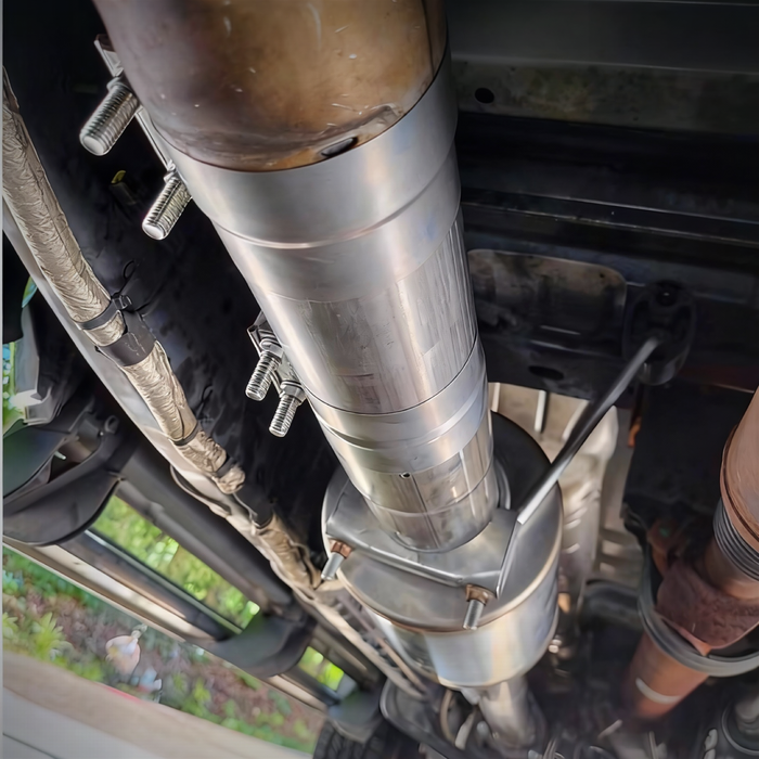 Seguler 2013-2018 6.7L Ram Cummins 5" Turbo Back DPF Delete Pipe (With Muffler )