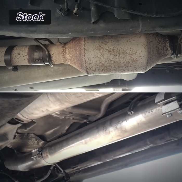 Seguler 2007.5-2012 6.7L Dodge Ram Cummins Diesel Products 4" Stainless Steel Exhaust DPF Race Pipe Generic