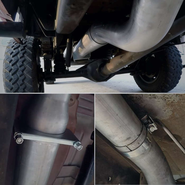 Seguler 2004-2005 6.6L Duramax LLY 5" DP-Back DPF Race Pipe & EGR cooler Delete Kit