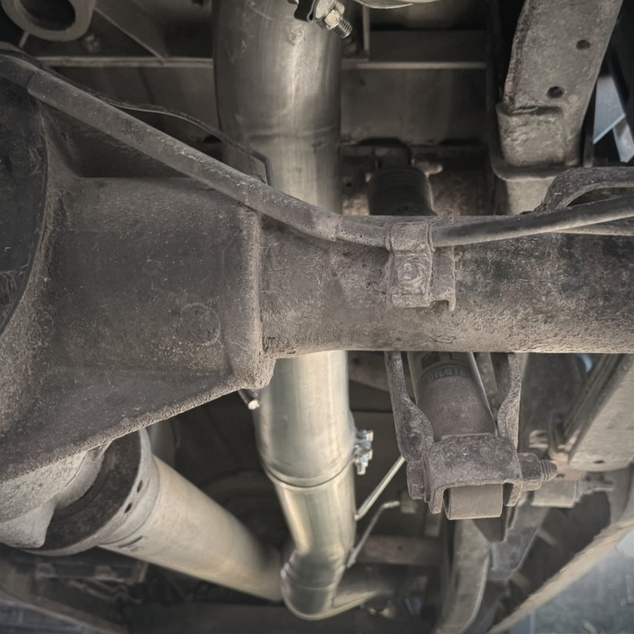 Seguler 4" DPF Delete downpipe-back exhaust for 2007.5-2010 6.6L Duramax LMM