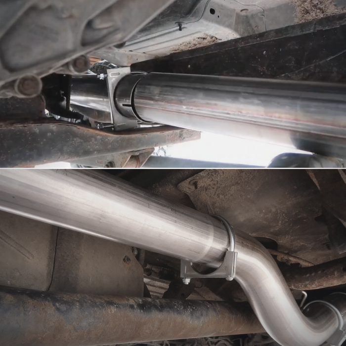 Seguler 4" DPF/EGR/CCV Delete All-in-One Kit for 2007.5-2010 6.6L Duramax LMM