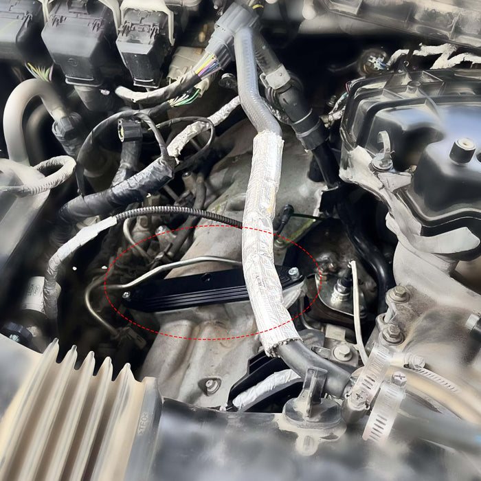 For 2011-2023 6.7L Ford Powerstroke 4inch DPF & CAT Pipe w/EGR Delete Kit