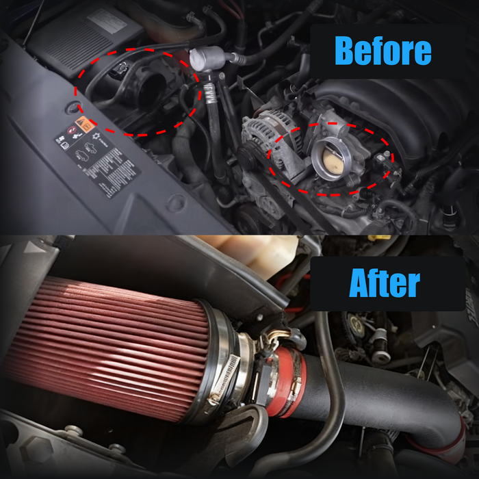 Seguler Cold Air Intake w/ Filter for 2014-2018 5.3L/6.2L Chevy GMC 1500