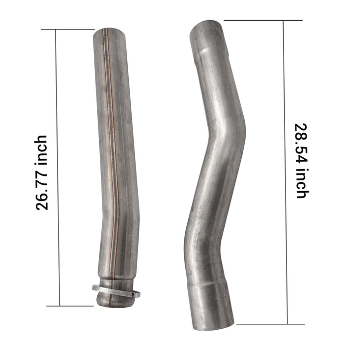 Seguler 3.5" Cat & Muffler Delete Pipe 2003-2007 6.0L Ford Powerstroke