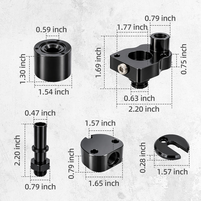 Seguler CP4 Disaster Prevention Bypass Kit for 6.7L 2011-2016 Ford F250 F350 F450 F550